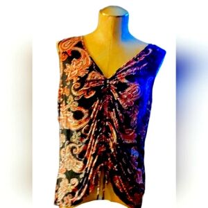 Top with ruching